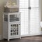 Alaterre Furniture Derby 17"W x 29"H  Deluxe Floor Storage Cabinet ANDE78WH - alternate 4